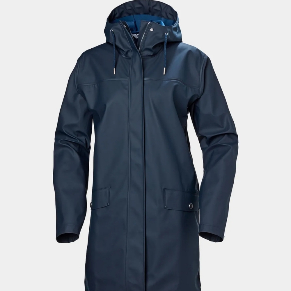 Helly Hansen Moss Women's Raincoat in Navy